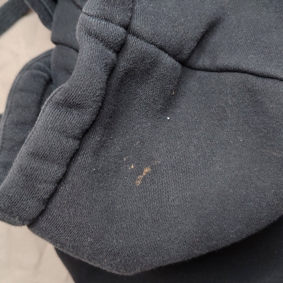 Bridger Bowl Slushy Slalom Hoodie Womens Size Large Black Cotton Heavyweight - Picture 9 of 11